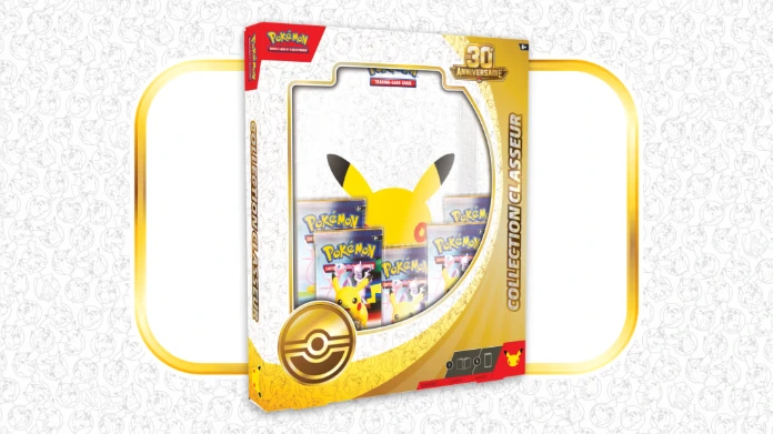 Collection classeur binder 30 ans pokémon