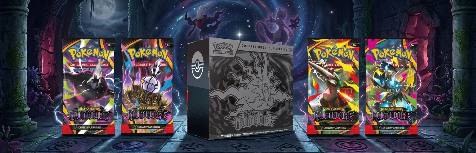 ME05 Nuit Noire Pokémon Items